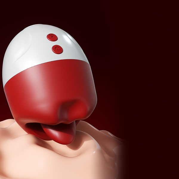 Lustrous Lips & Licking Tongue Oral Simulator - Image 4