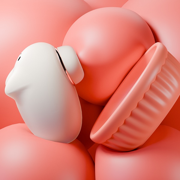 MewJoy Sucking+Vibration+Remote Egg Vibrator