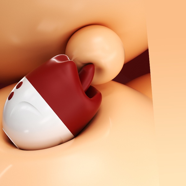 Lustrous Lips & Licking Tongue Oral Simulator - Image 3