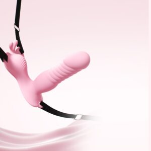 Butterfly Dance Remote Wearable Egg with Telescopic Vibration