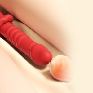 Love-Seeking Telescoping Vibrator with Powerful Pulsation