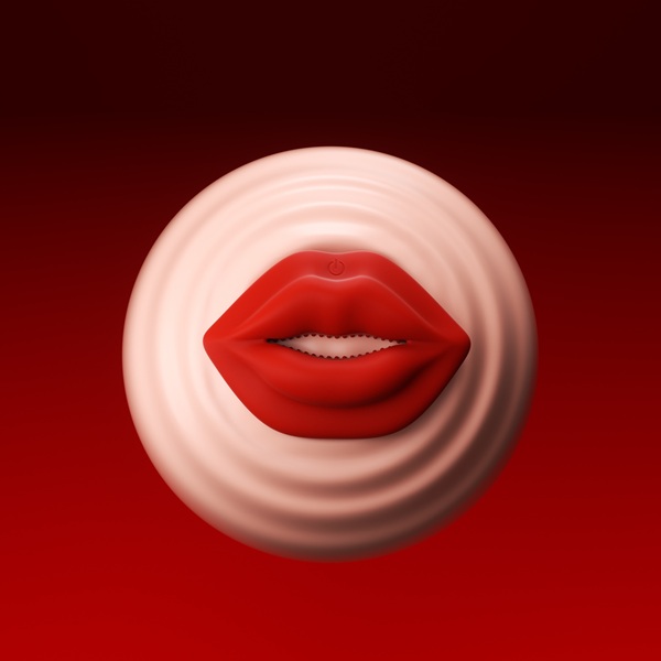 Wireless Pouty Lips Nipple Clamps & Breast Massager - Image 6