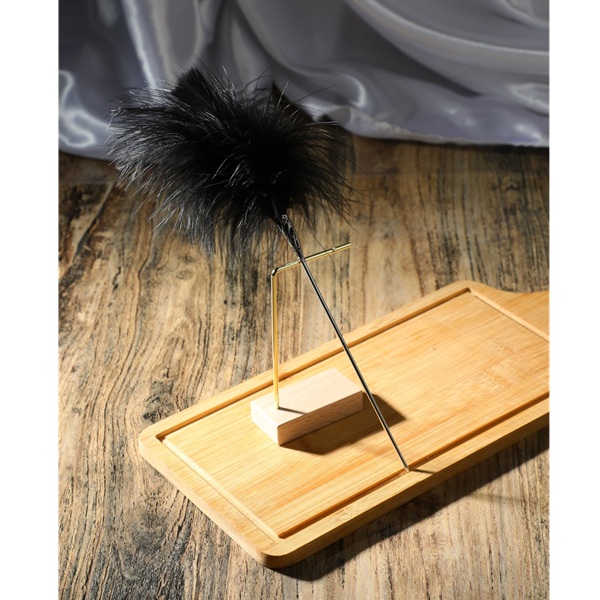 Hairpin & Tease Wand Set with Feather Attachments - Image 5