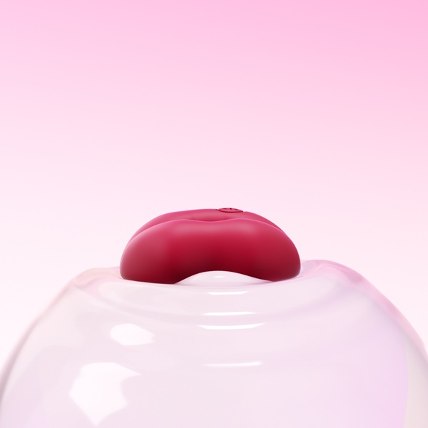 Wireless Pink Kiss Nipple Clamps & Breast Massager - Image 8