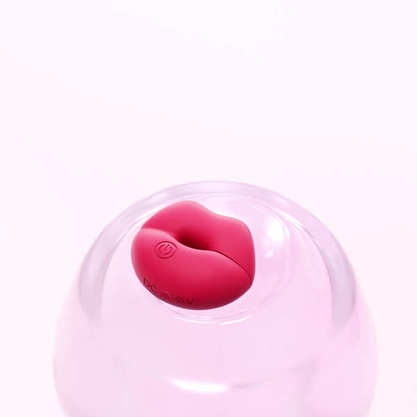 Wireless Pink Kiss Nipple Clamps & Breast Massager - Image 9
