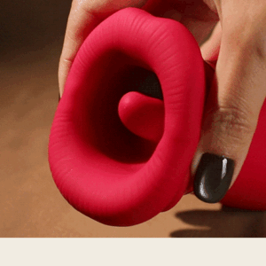 Realistic Sucking & Licking Oral Simulator - Pulsating Mouth Toy