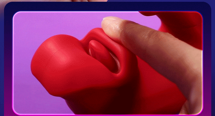 Whispering Vibrator with Dual-Flapping & Tongue-Licking Climax Trigger - Image 4