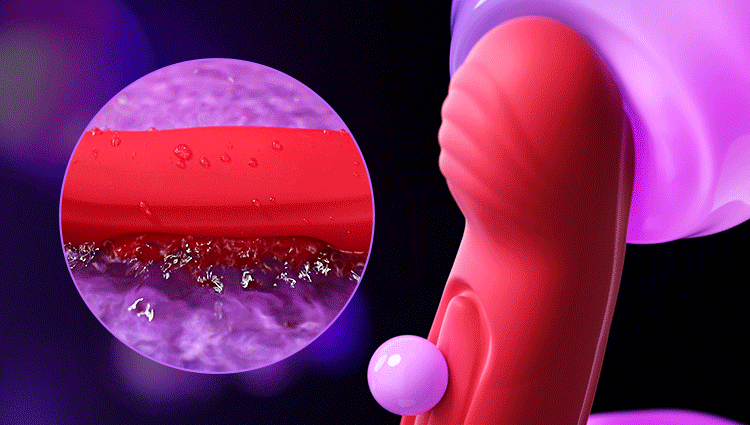 Whispering Vibrator with Dual-Flapping & Tongue-Licking Climax Trigger - Image 6