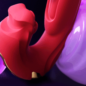 Whispering Vibrator with Dual-Flapping & Tongue-Licking Climax Trigger