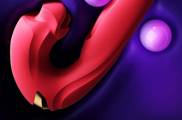 Whispering Vibrator with Dual-Flapping & Tongue-Licking Climax Trigger - Image 3