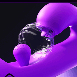 Rotating Pearl G-Spot Vibrator with Tongue Licking & Thrusting Motion