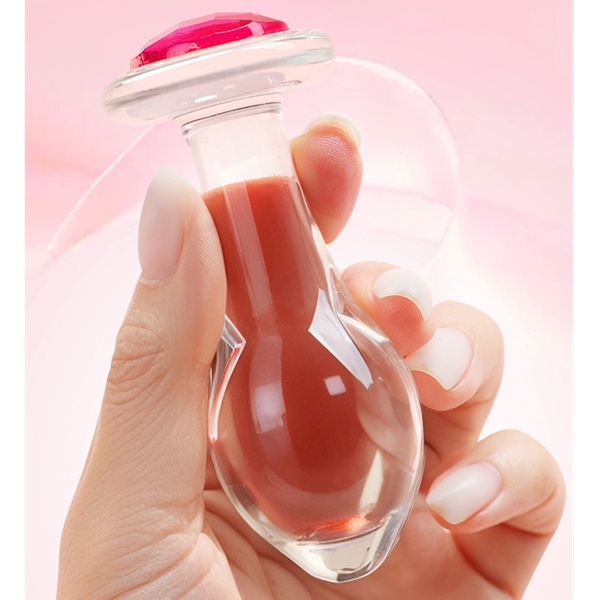 Crystal Anal Plug - Glass Backdoor Trainer