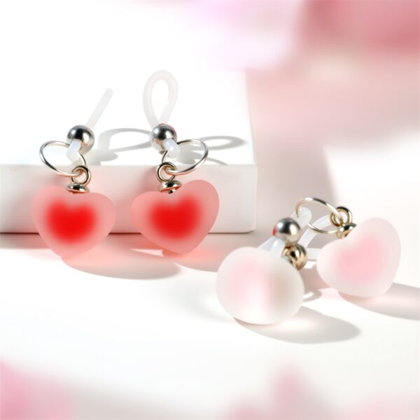 Heart-shaped Nipple Clamps & Cat Paw Nipple Clamps (BDSM Play) - Image 13