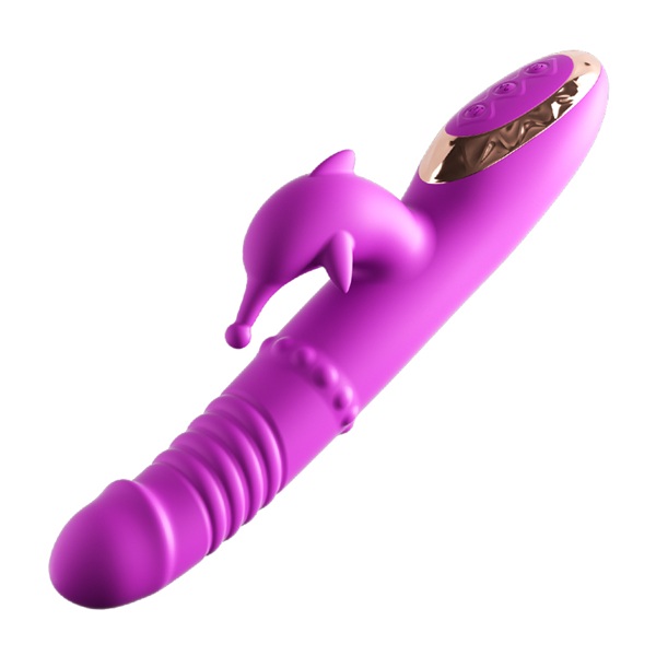 Twist & Glide Beads Telescoping Vibrator with Slapping Motion - Image 10
