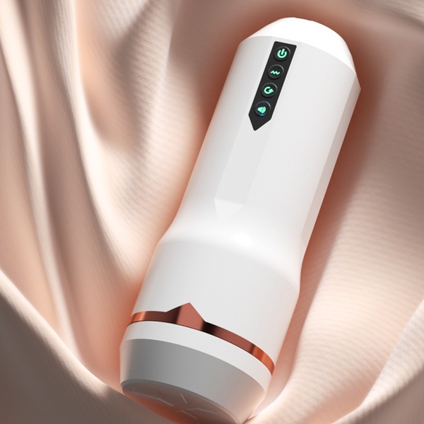 Blue Moon Masturbator Cup with Suction, Vibration & Voice - Image 4