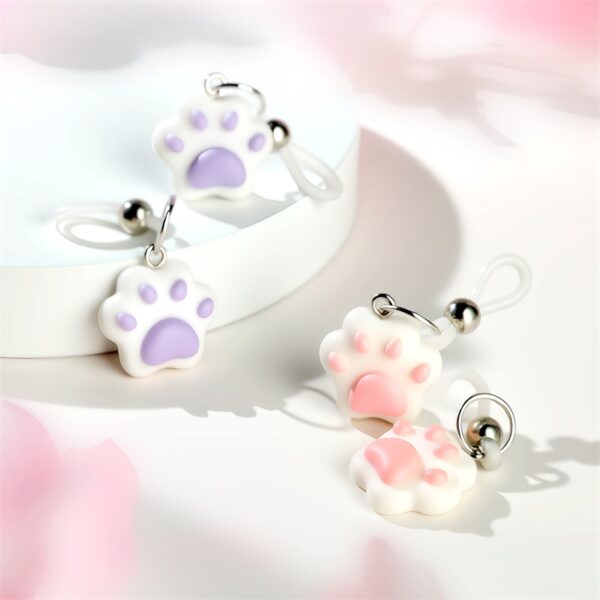 Heart-shaped Nipple Clamps & Cat Paw Nipple Clamps (BDSM Play) - Image 5