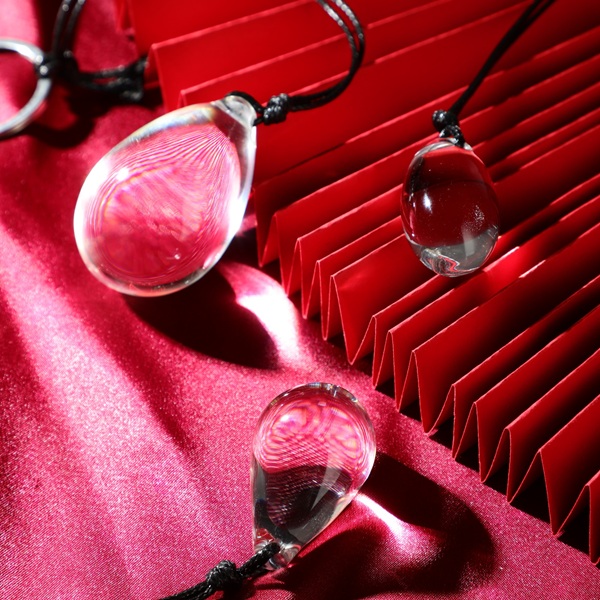 Honey Egg Beads & Glass Anal Plug - Image 6