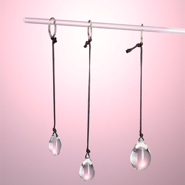 Honey Egg Beads & Glass Anal Plug - Image 13