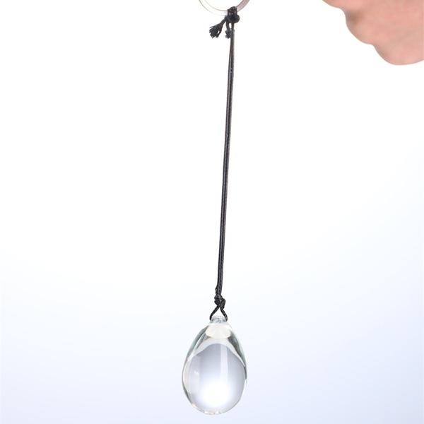 Honey Egg Beads & Glass Anal Plug - Image 9