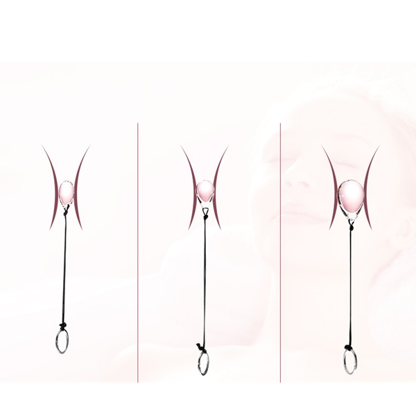 Honey Egg Beads & Glass Anal Plug - Image 14