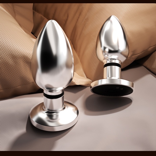 Metal Electric Shock Anal Plug (Backdoor Training) - Image 2