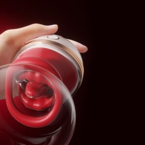 Pouty Lips Vibrating Licking Mouth Toy